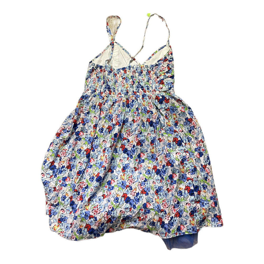 Abercrombie & Fitch Watercolor Floral & Tulle Thin Strap Summer Dress Size Small - Picture 6 of 12